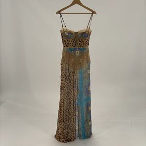 The dolls house Maxi Dress in Turquoise